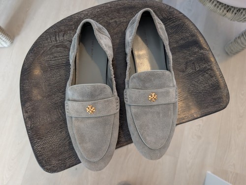 Tory burch grey - suede, ballet