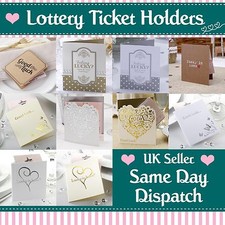 10 Pack WEDDING LOTTERY TICKET