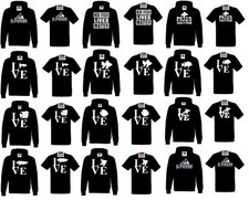 Fish Hoody and T Shirt Guppy Koi Betta Cichlid Discus Goldfish Flowerhorn