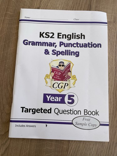 Cgp ks2 english grammar - ks2,