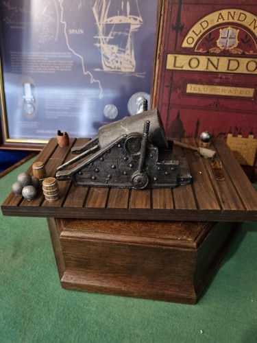Model naval mortar cannon - ,