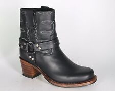 9569 Sendra Black Toledo Ankle