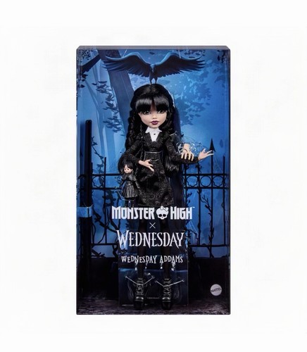 Monster high wednesday doll - high,