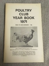 poultry club year book 1971