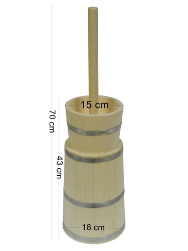Butter churn maker big wooden - big,