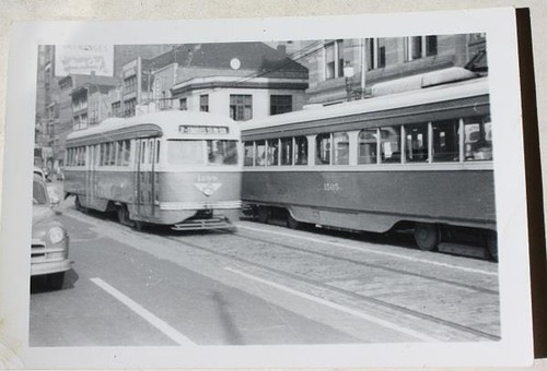 Trolley street cars 1199 1505 - street,