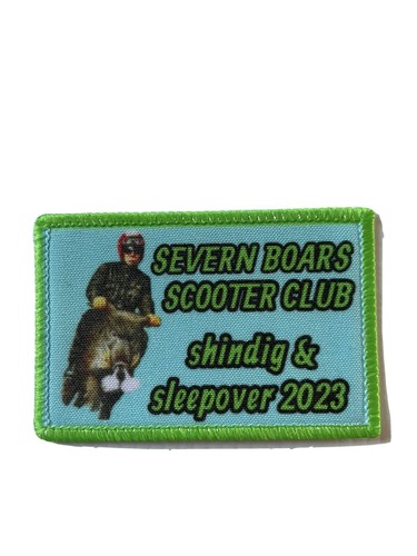 Scooter rally patches - scooter,