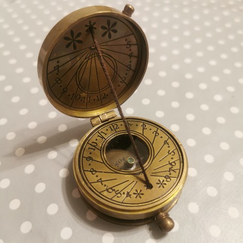 Nautical brass compass the - compass,