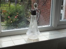 Vintage Glass Claret Jug with