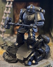 Space Marine Titus Collectors Piece Figurine Primed 3d Printed 40k