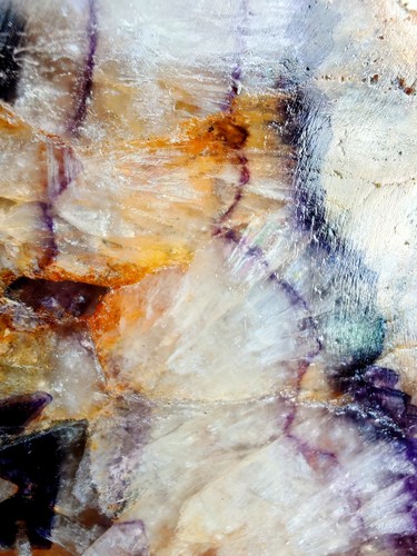 Blue john fluorite - john, crystal