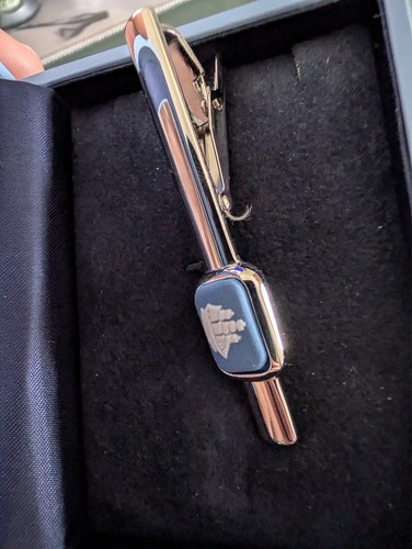 Wedgwood tie clip jasperware - wedgwood,