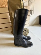 REGENT vintage black leather