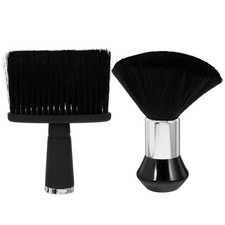 2 Pcs Neck Duster Barber Brush Soft Fiber Hair Cleaning Tools