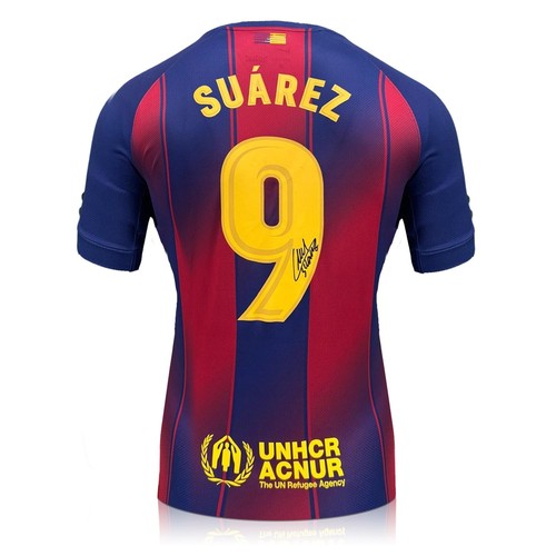 Luis suarez signed barcelona - signed,