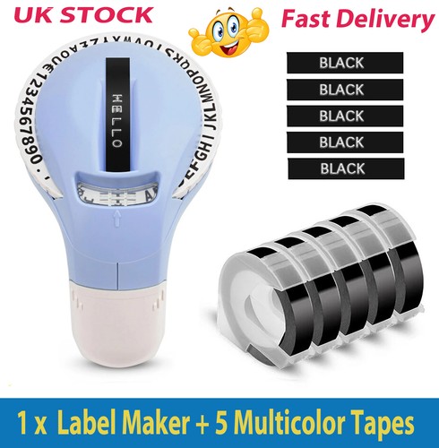 Dymo omega embossing - embossing, label