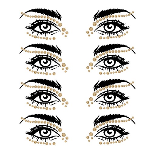 Face gems jewels - face,
