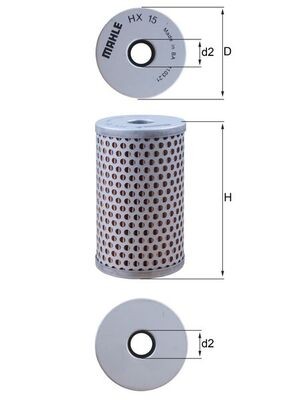 Knecht hydraulic filter - knecht, 15