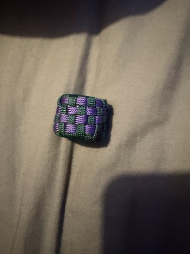 Paracord scout woggle - paracord,