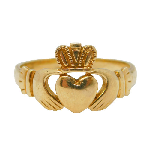 Irish 9ct yellow gold large - irish,