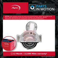 Starter Motor fits FORD TRANSIT CUSTOM V362 TDCi 2.2D 2012 on 1912881 Apec New