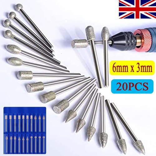 20pcs tungsten carbide - 20pcs, burr