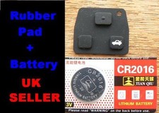 for Toyota 2 Button / 3 Button key RUBBER PAD Repair Corolla Yaris Avensis RAV4