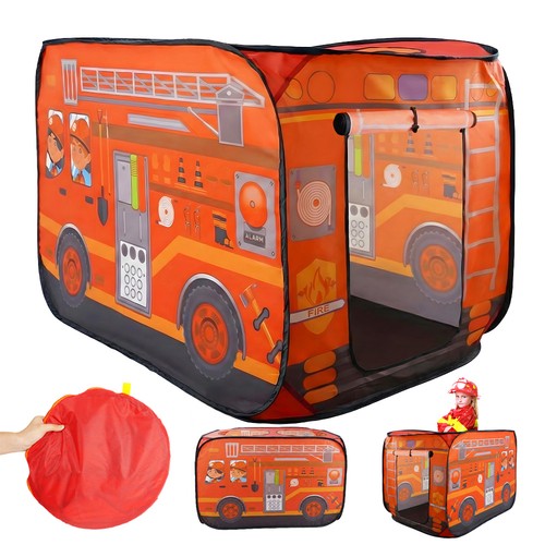 Fire engine pop tent - engine, up