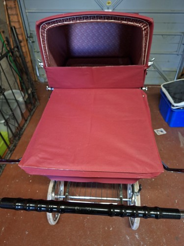 Vintage silver cross pram - vintage,