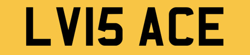 Number plate private - lv,