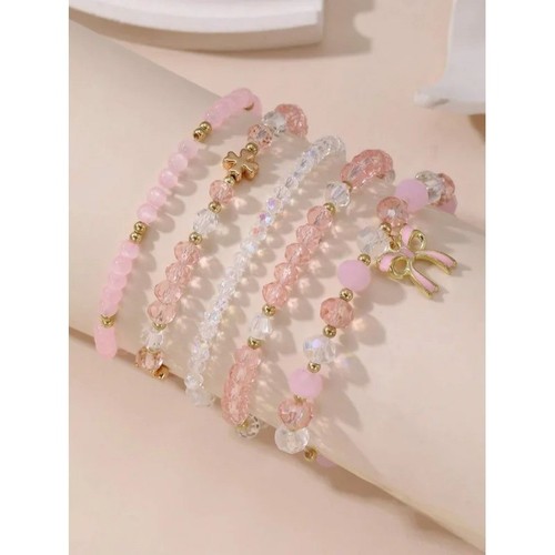 5pcs butterfly bead bracelet - bead,