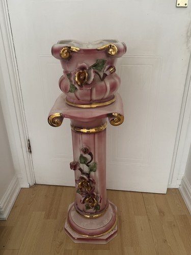 Vintage italian pedestal - pedestal, vase