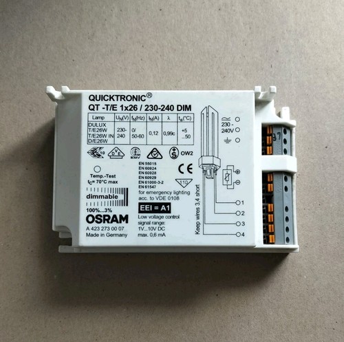 Osram quicktronic e 1x26 - quicktronic, qt-t/e