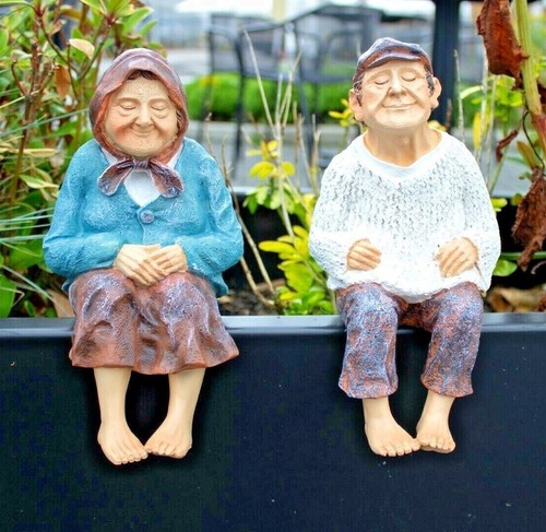 Garden ornaments grandfather - garden,