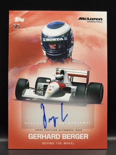 2025 topps mclaren racing - mclaren, f1
