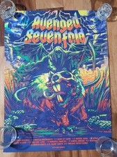 Avenged Sevenfold Exclusive RAINBOW FOIL Tour Poster  141/390 24x18