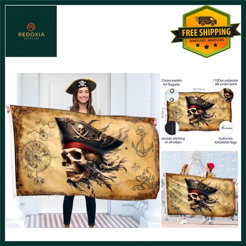 Durable pirate jolly roger - durable,