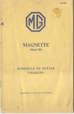 MG Magnette Mk 3 Repair
