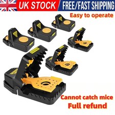 6 MOUSE TRAPS - Spring Snap