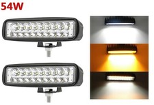 Two 54w Led Work Front Side