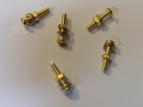 M3x16 brass pan head bolts - m3x16,