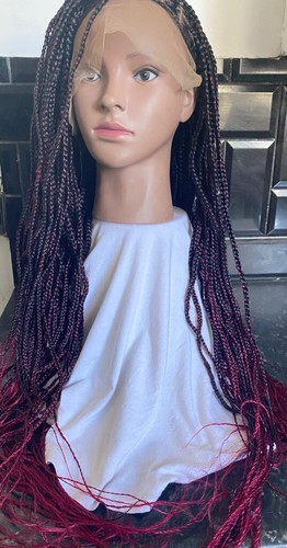 Full lace medium box braided - lace,
