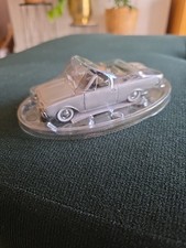 Solido 1/43 - Ford Taunus 17M Convertible 1960 Silver diecast model car