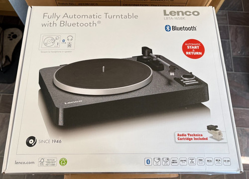 Lenco lbta 165bk - lenco, belt-drive