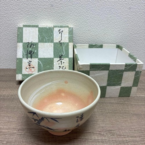 Japanese agariyaki tea bowl - japanese, by
