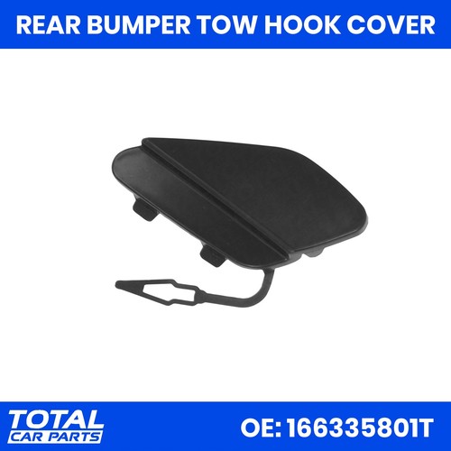Rear bumper tow hook - tow, cover