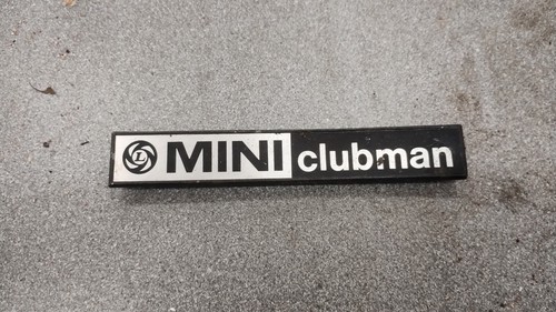 Mini clubman boot badge - mini,