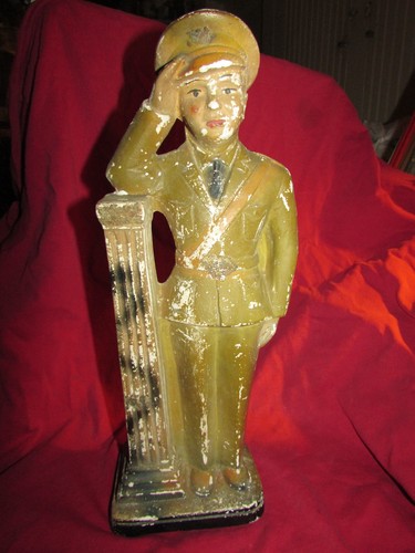 Antique chalkware army - antique, ii