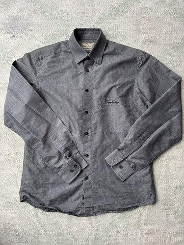 Vintage burberry shirt size - burberry,