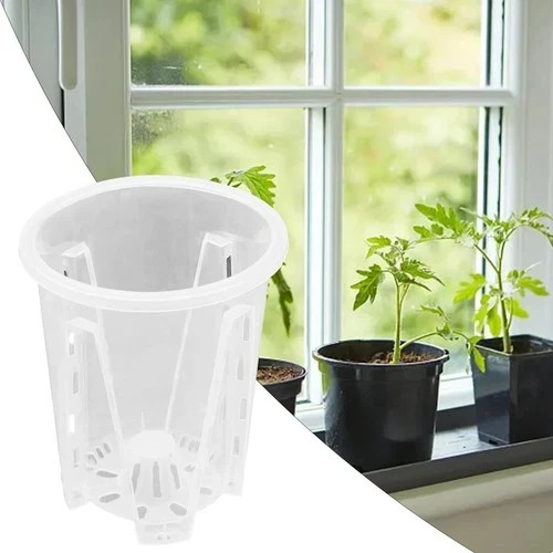 16cm orchid pot clear - orchid,